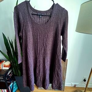 American Eagle Plum Knit Dress